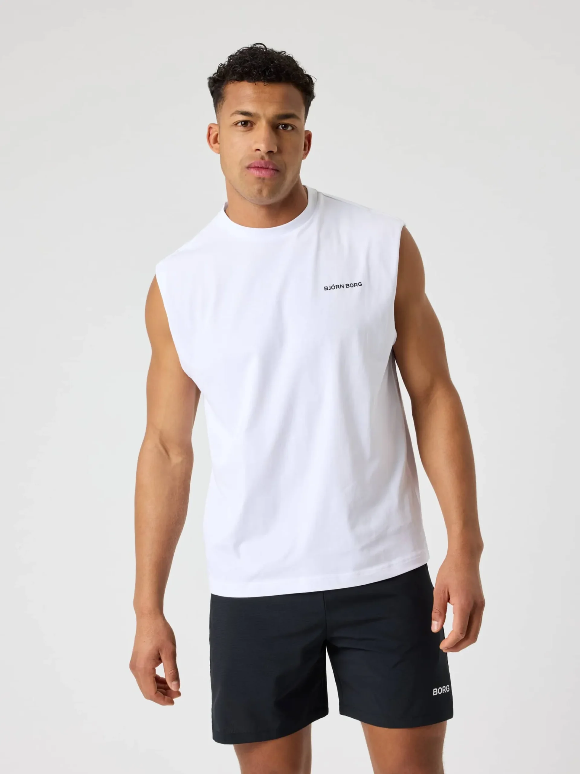 Björn Borg T-Shirts|Tank Tops * Borg Gy eevee T-hirt Brilliant White