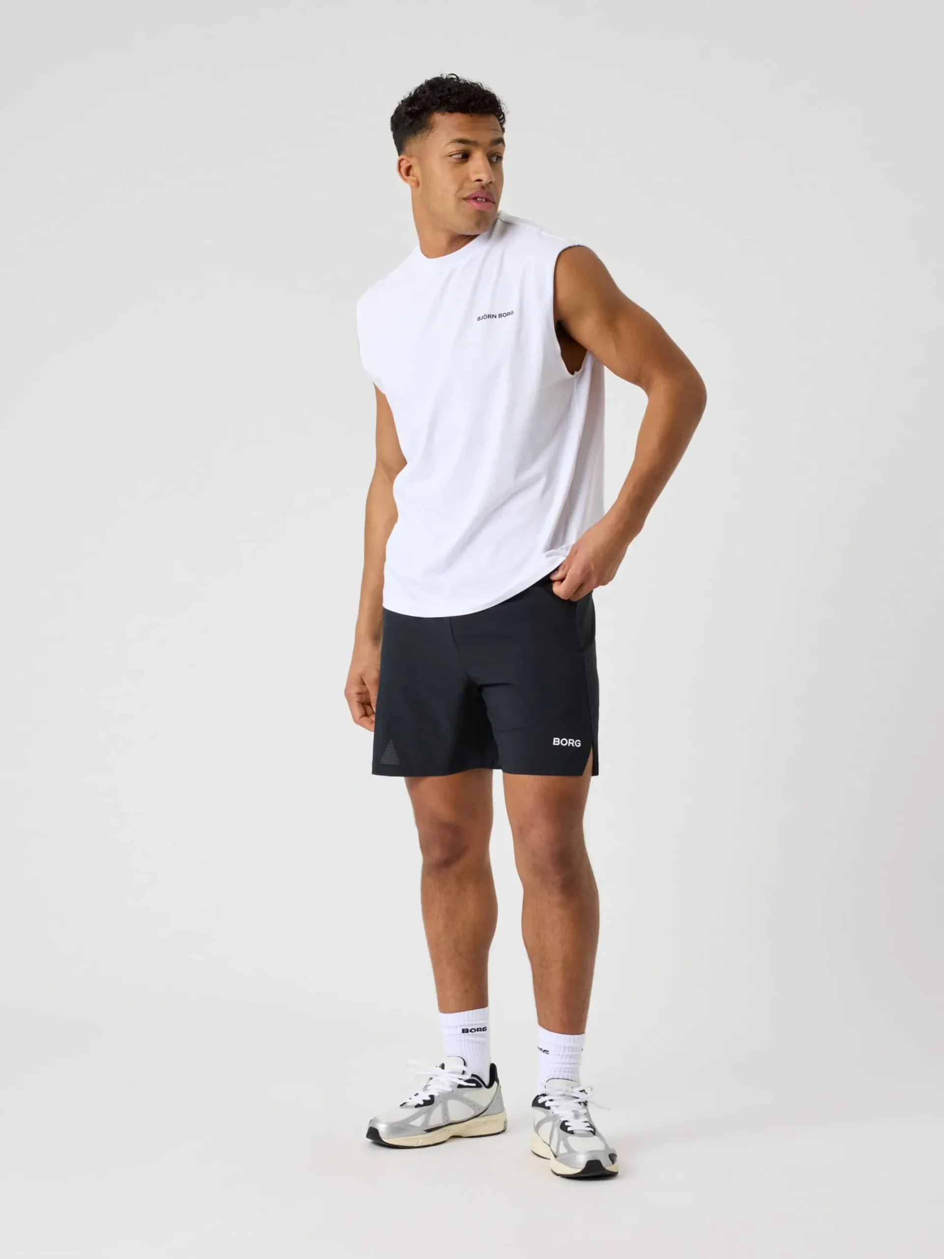 Björn Borg T-Shirts|Tank Tops * Borg Gy eevee T-hirt Brilliant White