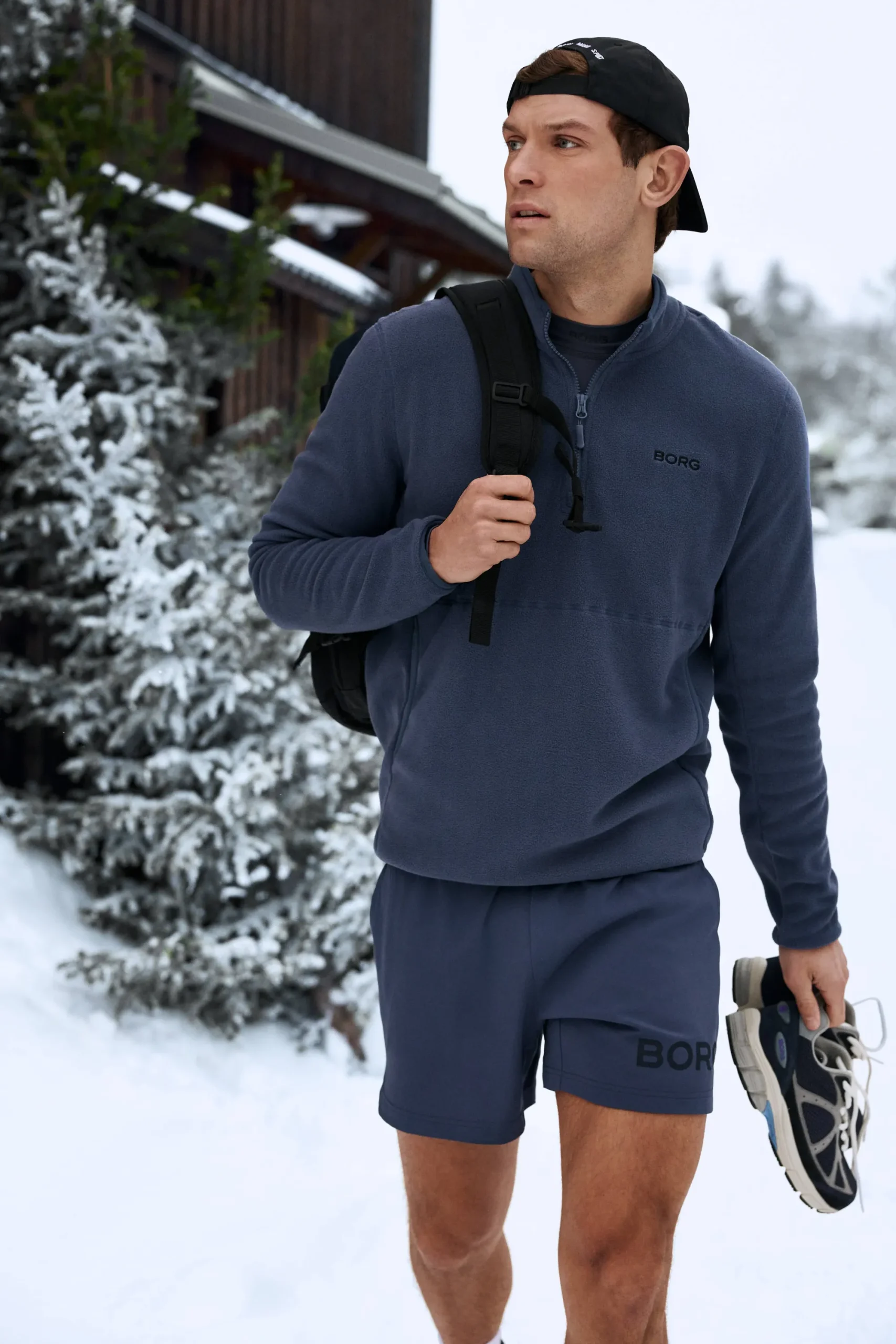Björn Borg Jackor|Tröjor * Borg Haf Zip Feece Odyssey Gray