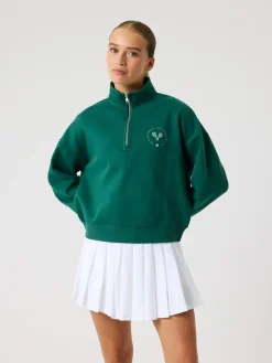 Björn Borg Tröjor|Tennis & Padel * Borg Hafzip weathirt Posy Green