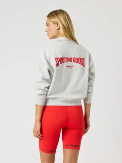 Björn Borg Tröjor|Gym & Träning * Borg Hafzip weathirt Ultra Light Grey Melange