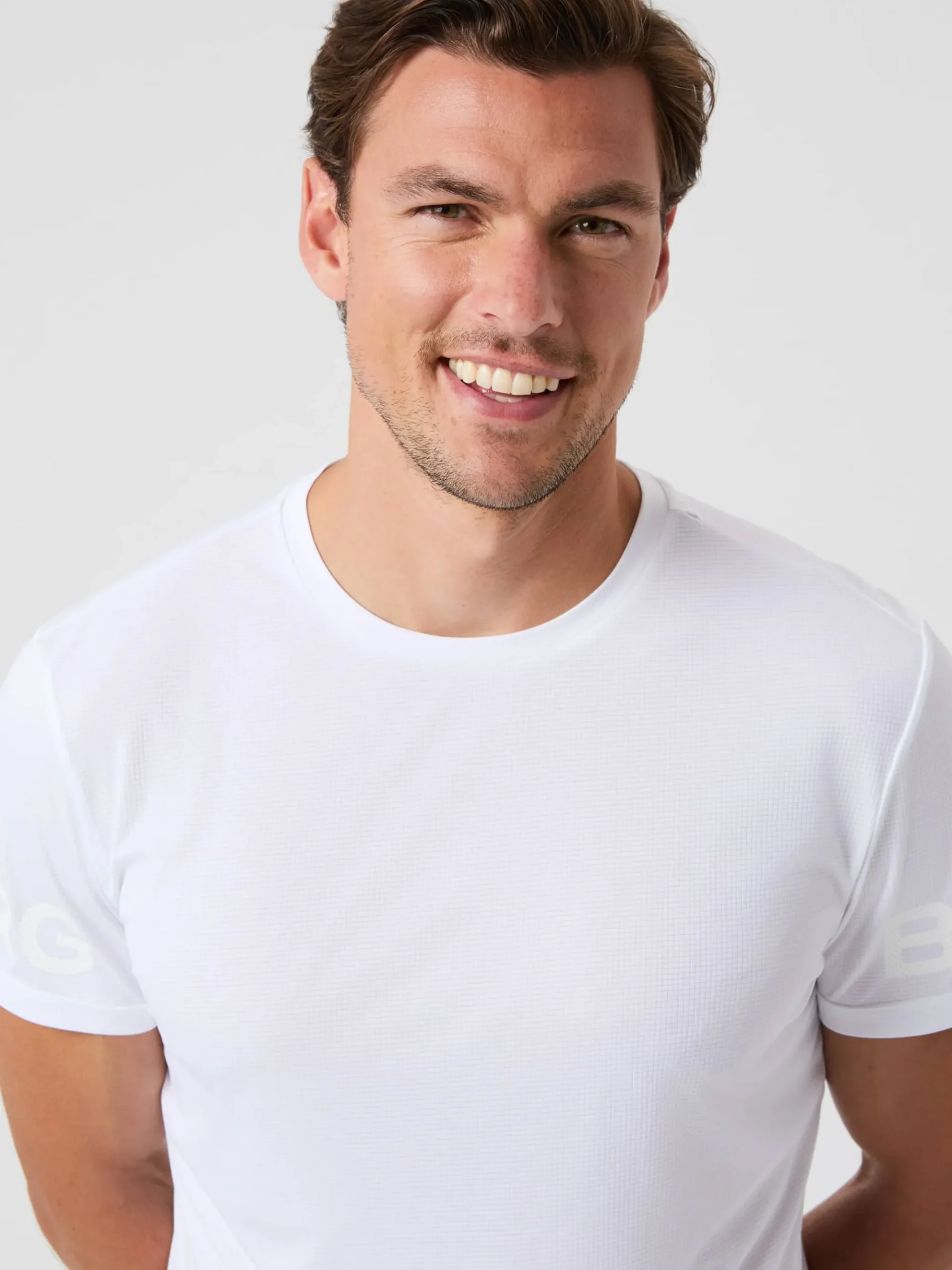 Björn Borg T-Shirts|Gym & Träning * Borg ight T-hirt Brilliant White