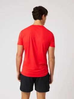 Björn Borg T-Shirts|Gym & Träning * Borg ight T-hirt Flame Scarlet