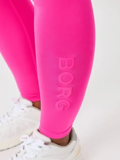 Björn Borg Träningstights * Borg ogo Tight Pink Glo