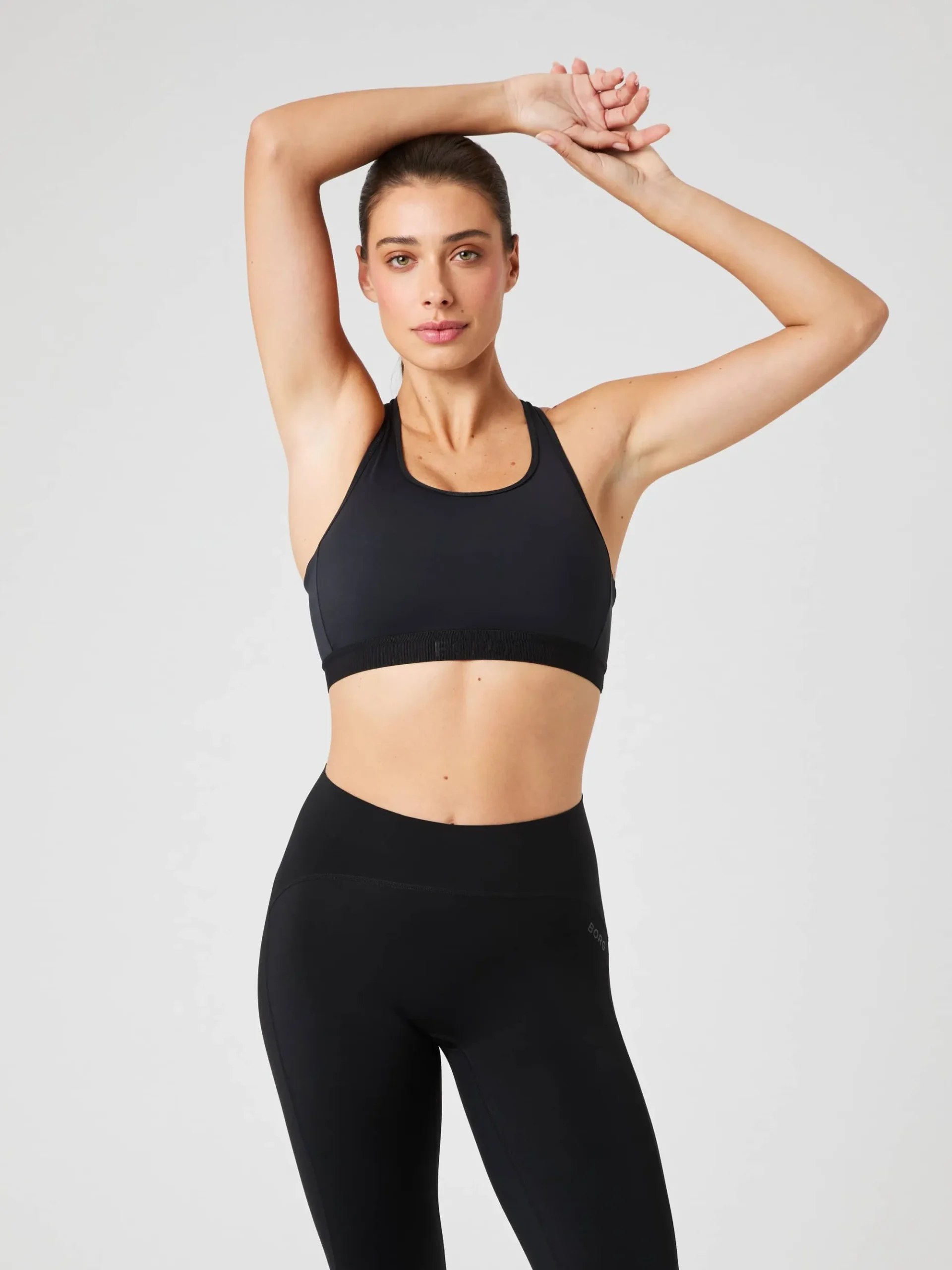 Björn Borg Sport-Bh:Ar|Bhar * Borg ow upport port Bra Black Beauty