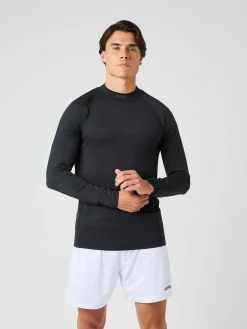 Björn Borg T-Shirts|Gym & Träning * Borg ock Neck T-hirt Black Beauty