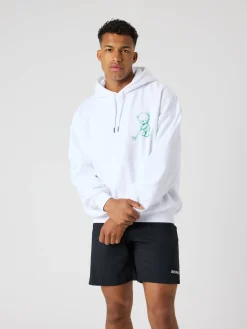 Björn Borg Hoodies|Golf * Borg Overized Hoodie Brilliant White