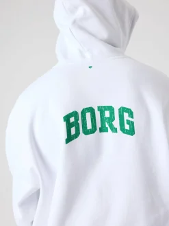Björn Borg Hoodies|Golf * Borg Overized Hoodie Brilliant White