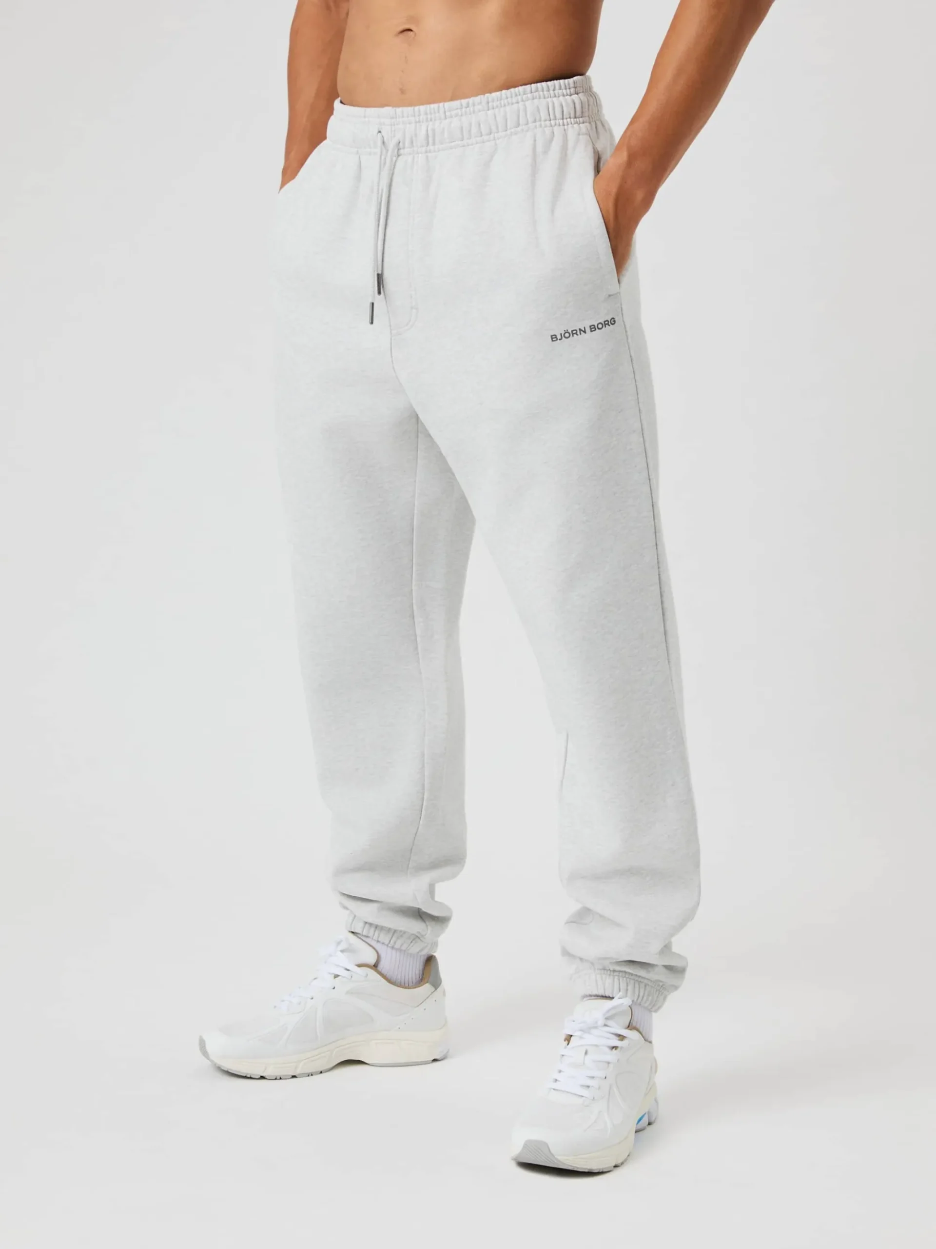 Björn Borg Byxor * Borg Overized weatpant Ultra Light Grey Melange