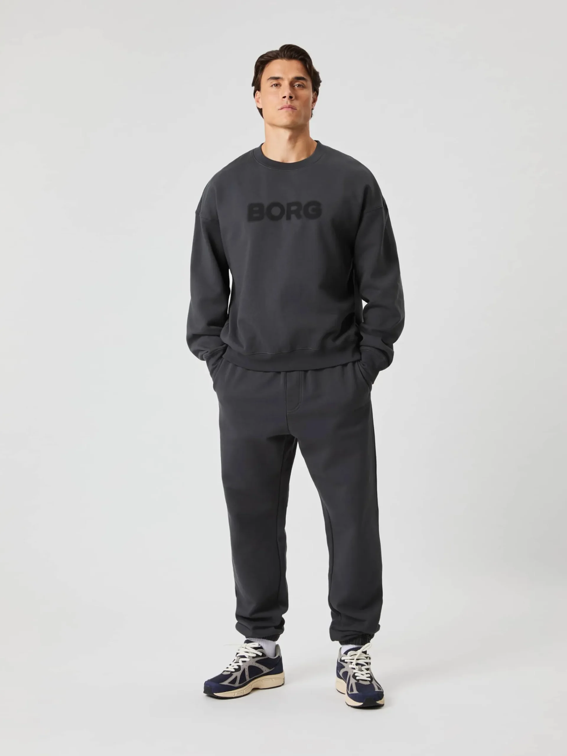 Björn Borg Byxor * Borg Overized weatpant Asphalt