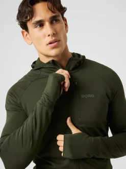 Björn Borg Gym & Träning|Hoodies * Borg Perforance id ayer Hood Rosin