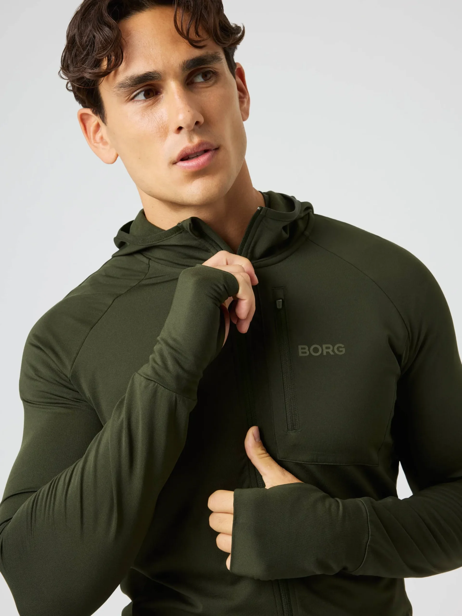 Björn Borg Gym & Träning|Hoodies * Borg Perforance id ayer Hood Rosin