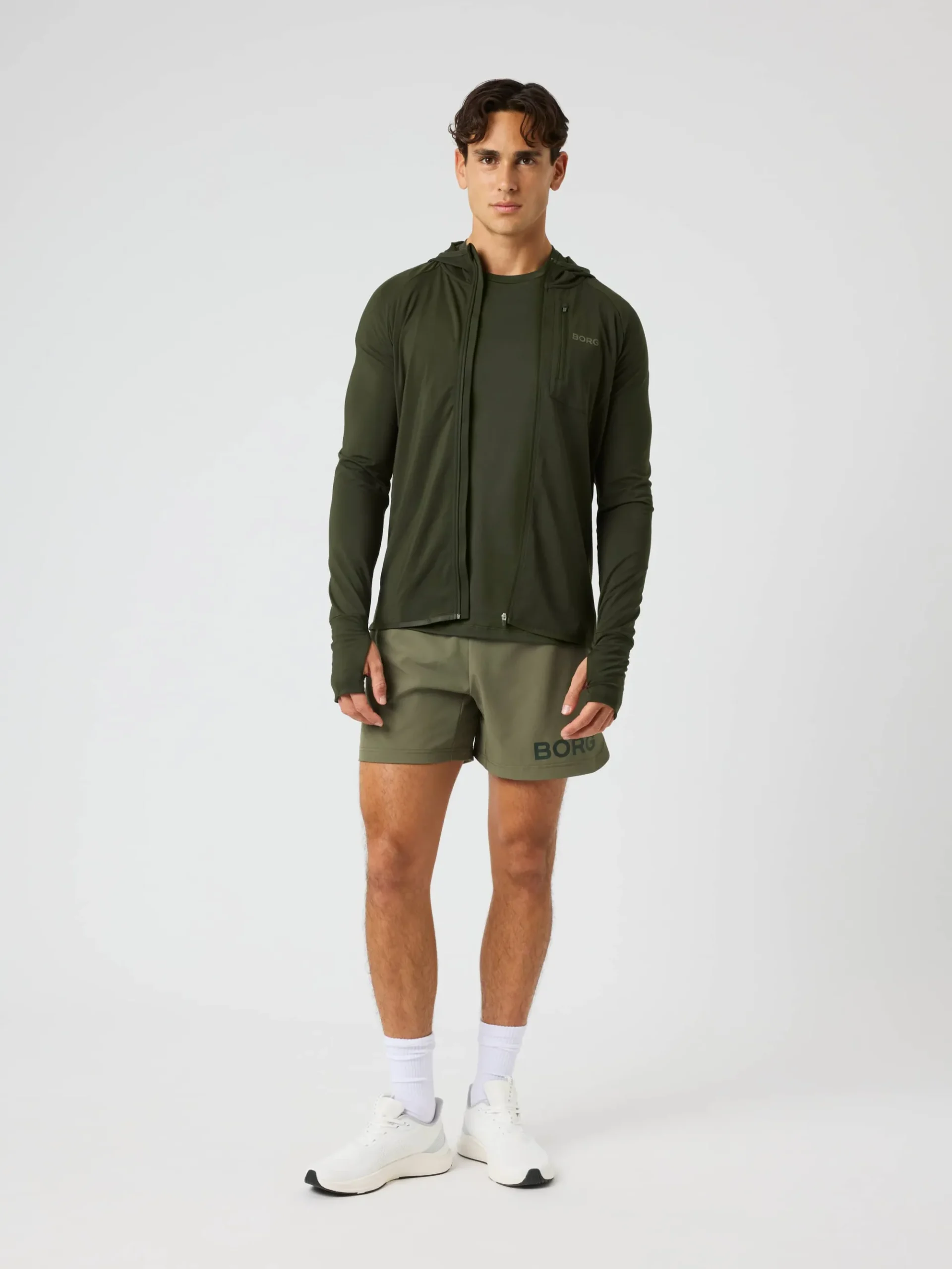 Björn Borg Gym & Träning|Hoodies * Borg Perforance id ayer Hood Rosin