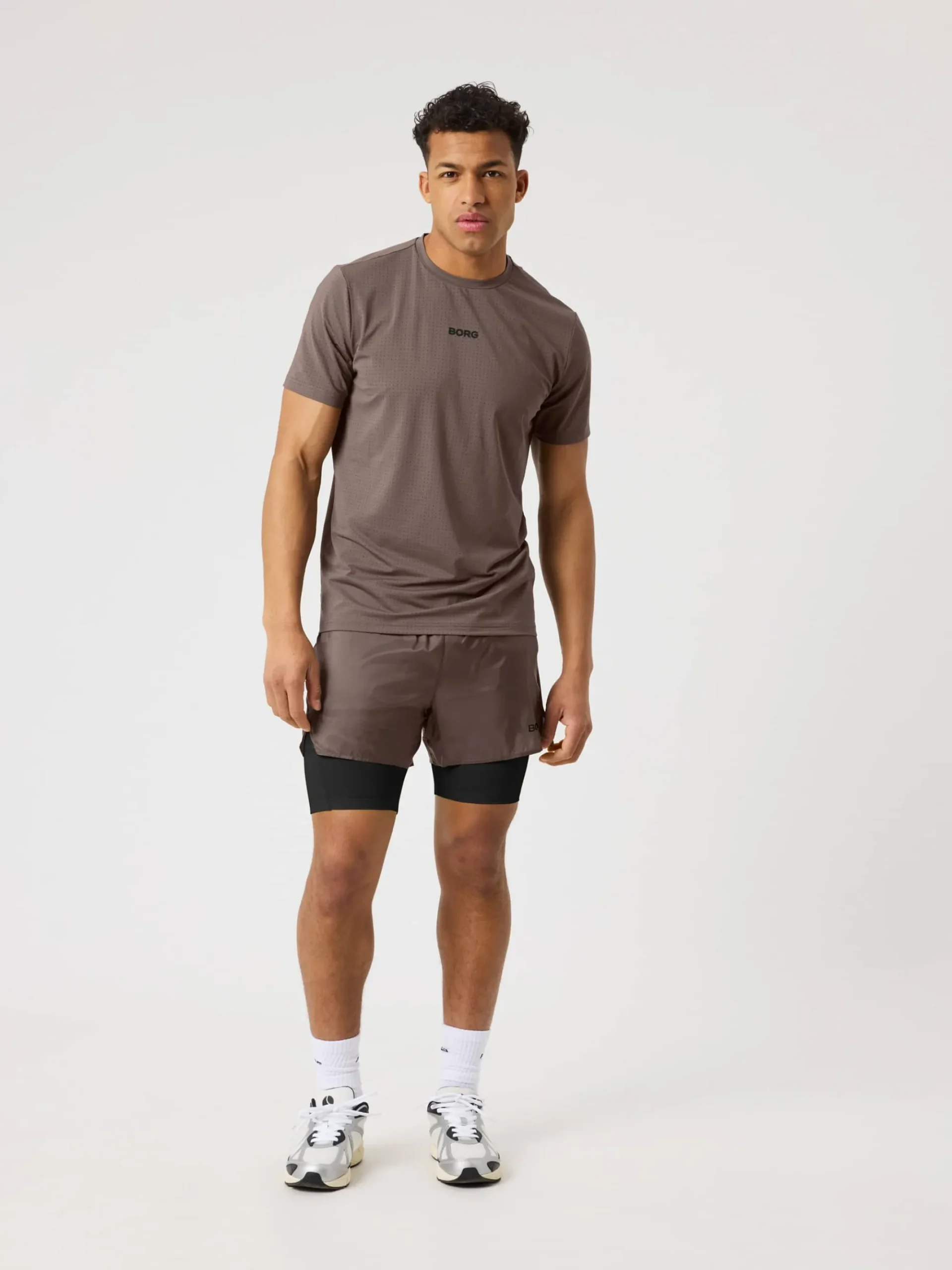 Björn Borg Löpning|Shorts * Borg Perforance hort 2 In 1 Falcon