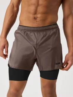 Björn Borg Löpning|Shorts * Borg Perforance hort 2 In 1 Falcon