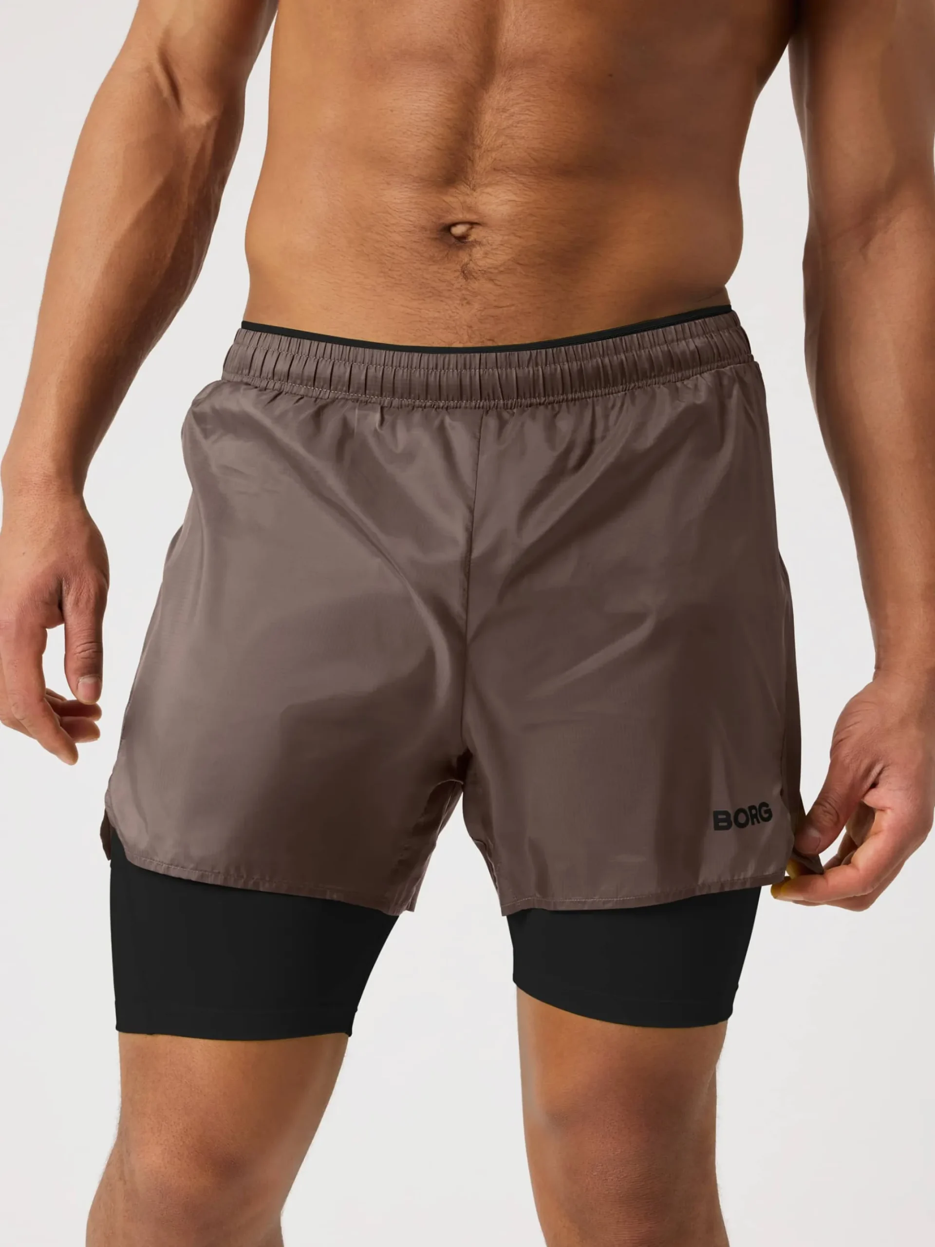 Björn Borg Löpning|Shorts * Borg Perforance hort 2 In 1 Falcon