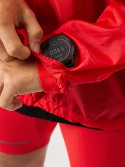 Björn Borg Jackor|Löpning * Borg Perforance Wind Jacket Flame Scarlet