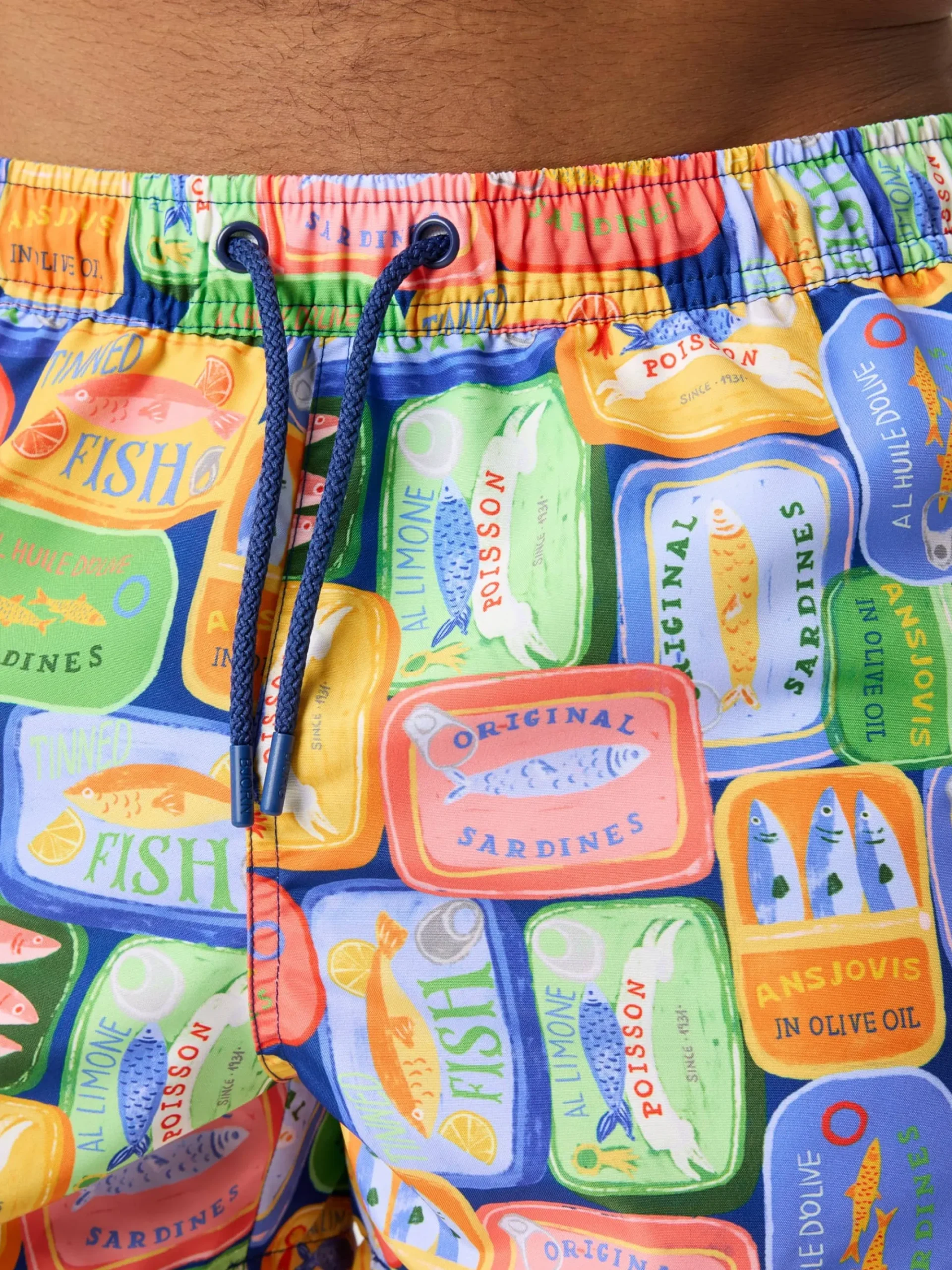 Björn Borg Badshorts|Bad * Borg Print wi hort Sardines 1