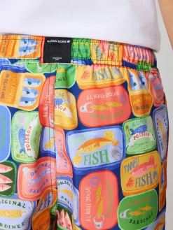 Björn Borg Badbyxor * Borg Print Swim Shorts Sardines 1