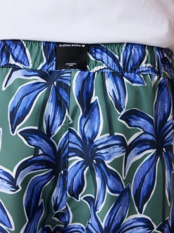 Björn Borg Badbyxor * Borg Print Swim Shorts Palms On Palms 1