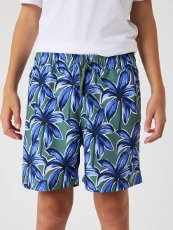 Björn Borg Badbyxor * Borg Print Swim Shorts Palms On Palms 1