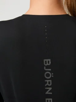 Björn Borg T-Shirts|Löpning * Borg Running Feather ong eeve T-hirt