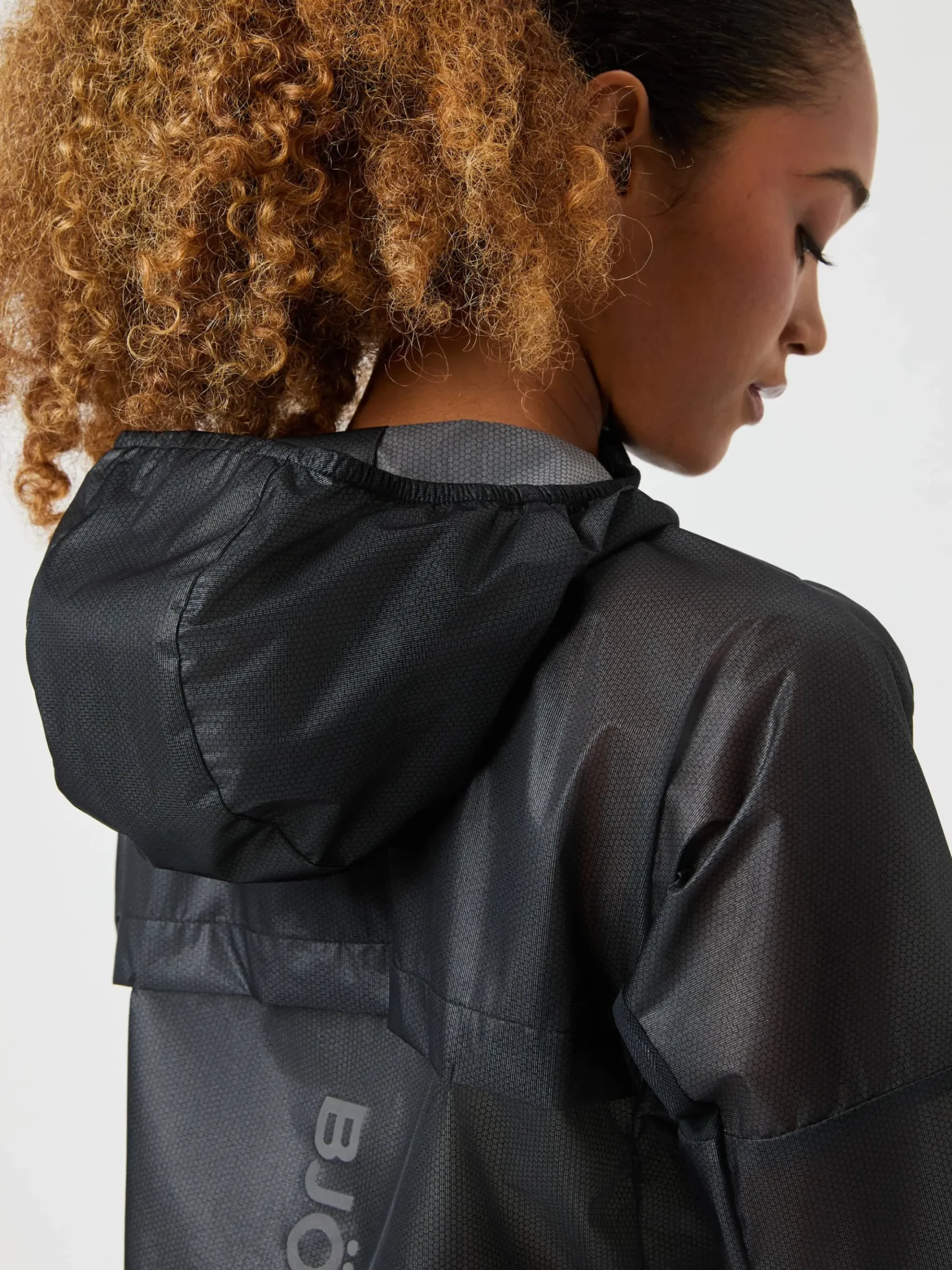 Björn Borg Löpning|Jackor * Borg Running Jacket Black Beauty