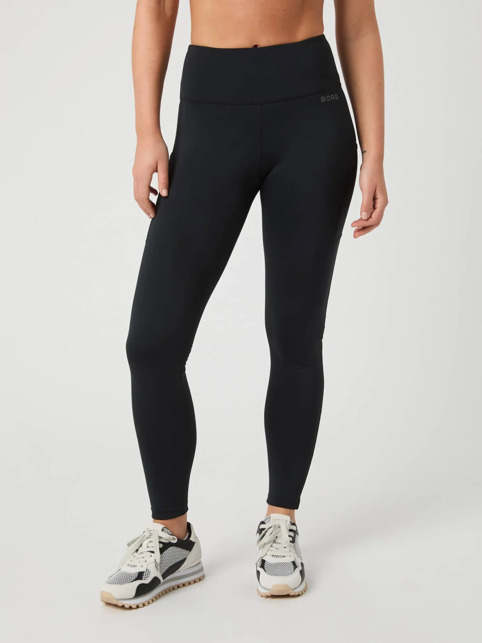 Björn Borg Löpning|Gym & Träning * Borg Running Tight Black Beauty
