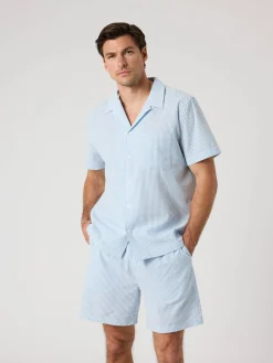 Björn Borg Badshorts|Skjortor * Borg eerucker Reort hirt Shirt Stripe 1