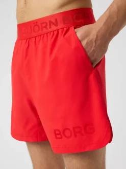 Björn Borg Gym & Träning|Shorts * Borg hort 6 Inch Flame Scarlet