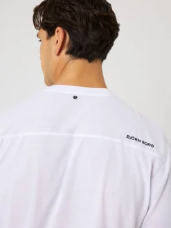 Björn Borg T-Shirts|Gym & Träning * Borg oft port T-hirt Brilliant White