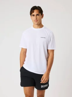 Björn Borg T-Shirts|Gym & Träning * Borg oft port T-hirt Brilliant White