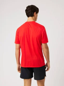 Björn Borg T-Shirts|Gym & Träning * Borg oft port T-hirt Flame Scarlet