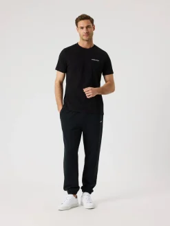 Björn Borg T-Shirts|Gym & Träning * Borg port T-hirt Black Beauty