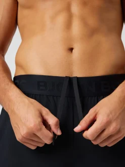 Björn Borg Byxor|Gym & Träning * Borg Training Pant Black Beauty