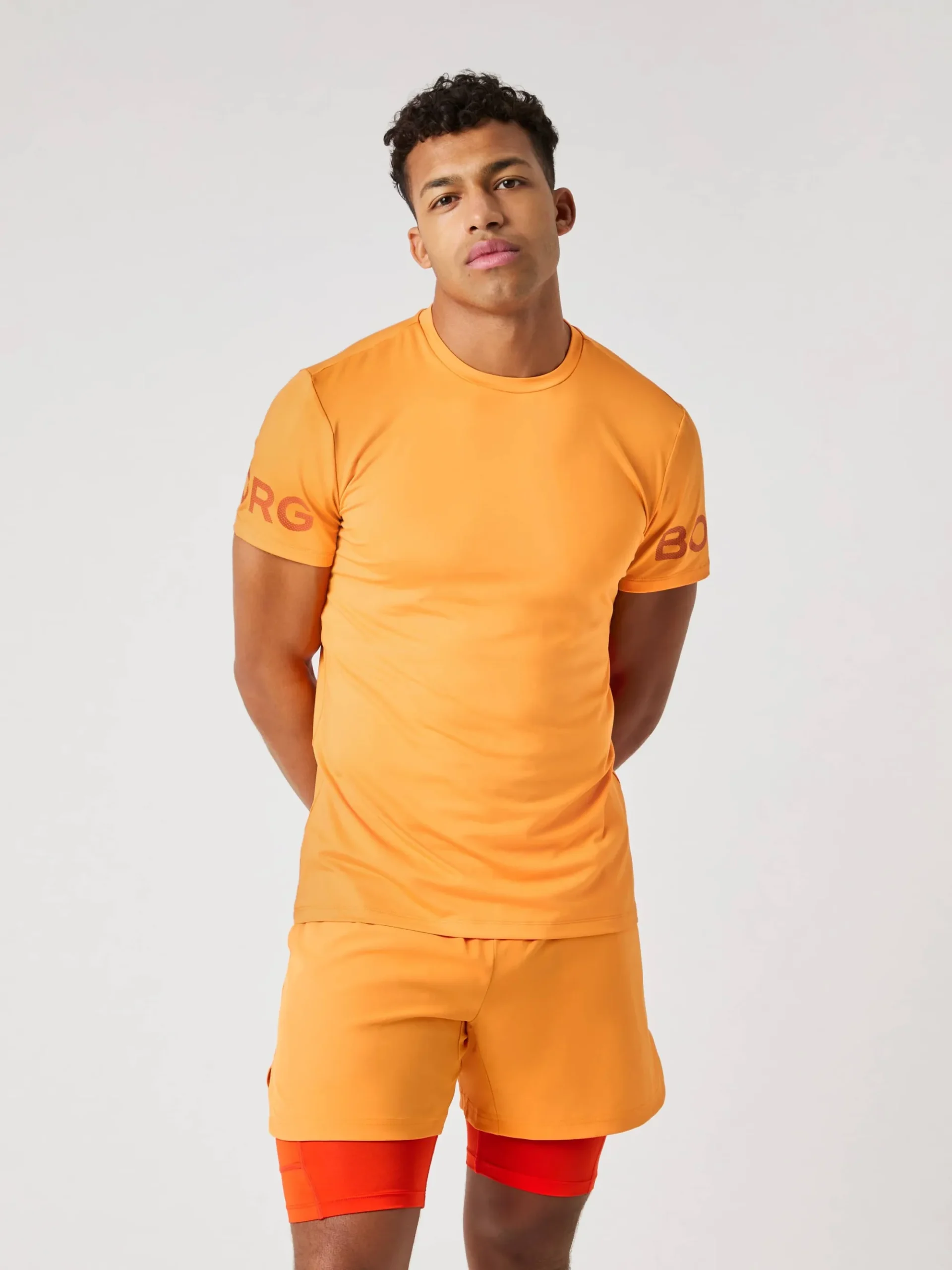 Björn Borg T-Shirts * Borg T-hirt Sun Orange
