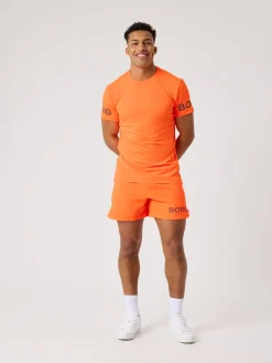 Björn Borg T-Shirts|Gym & Träning * Borg T-hirt Shocking Orange