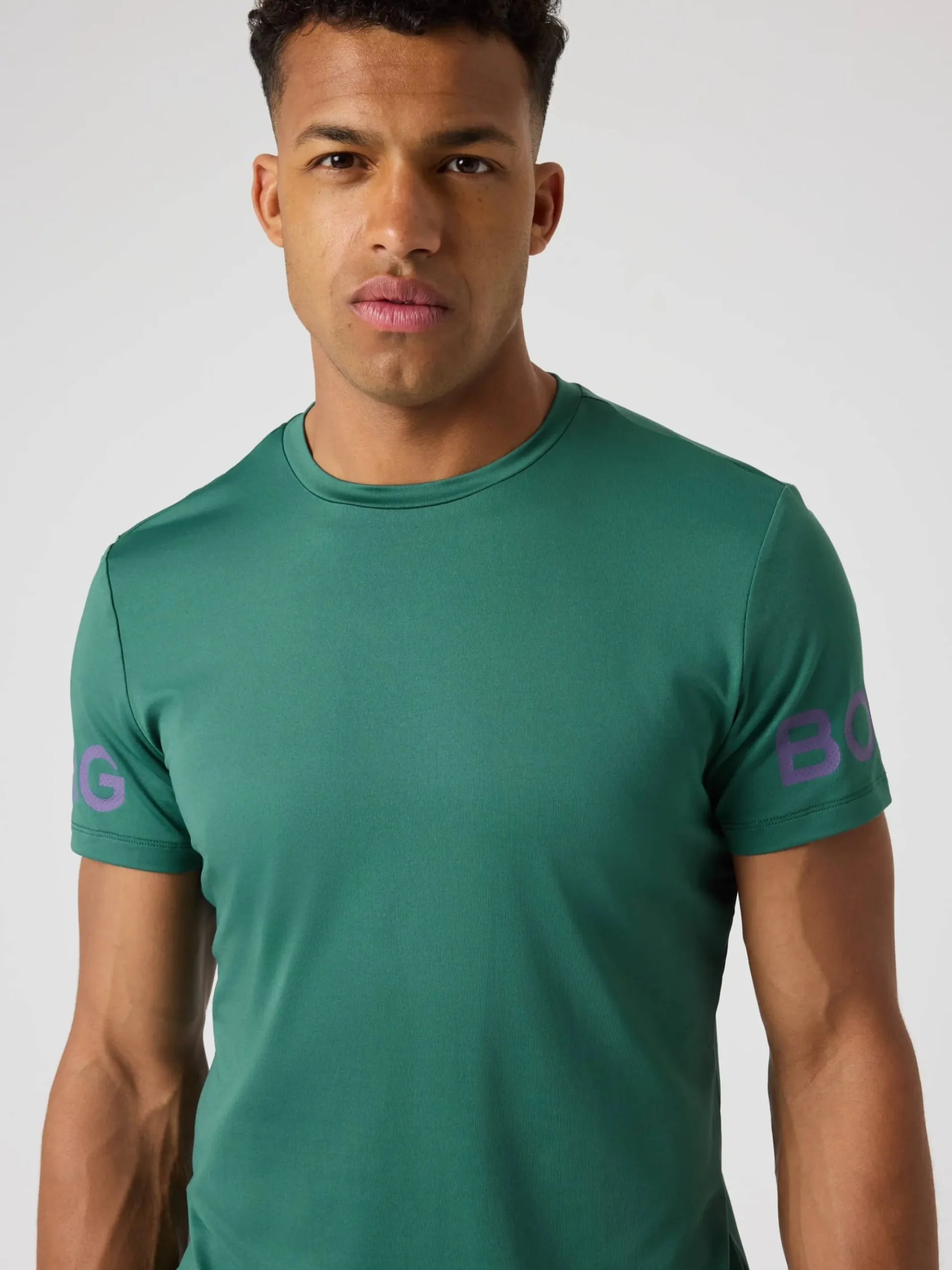 Björn Borg T-Shirts|Gym & Träning * Borg T-hirt Mallard Green