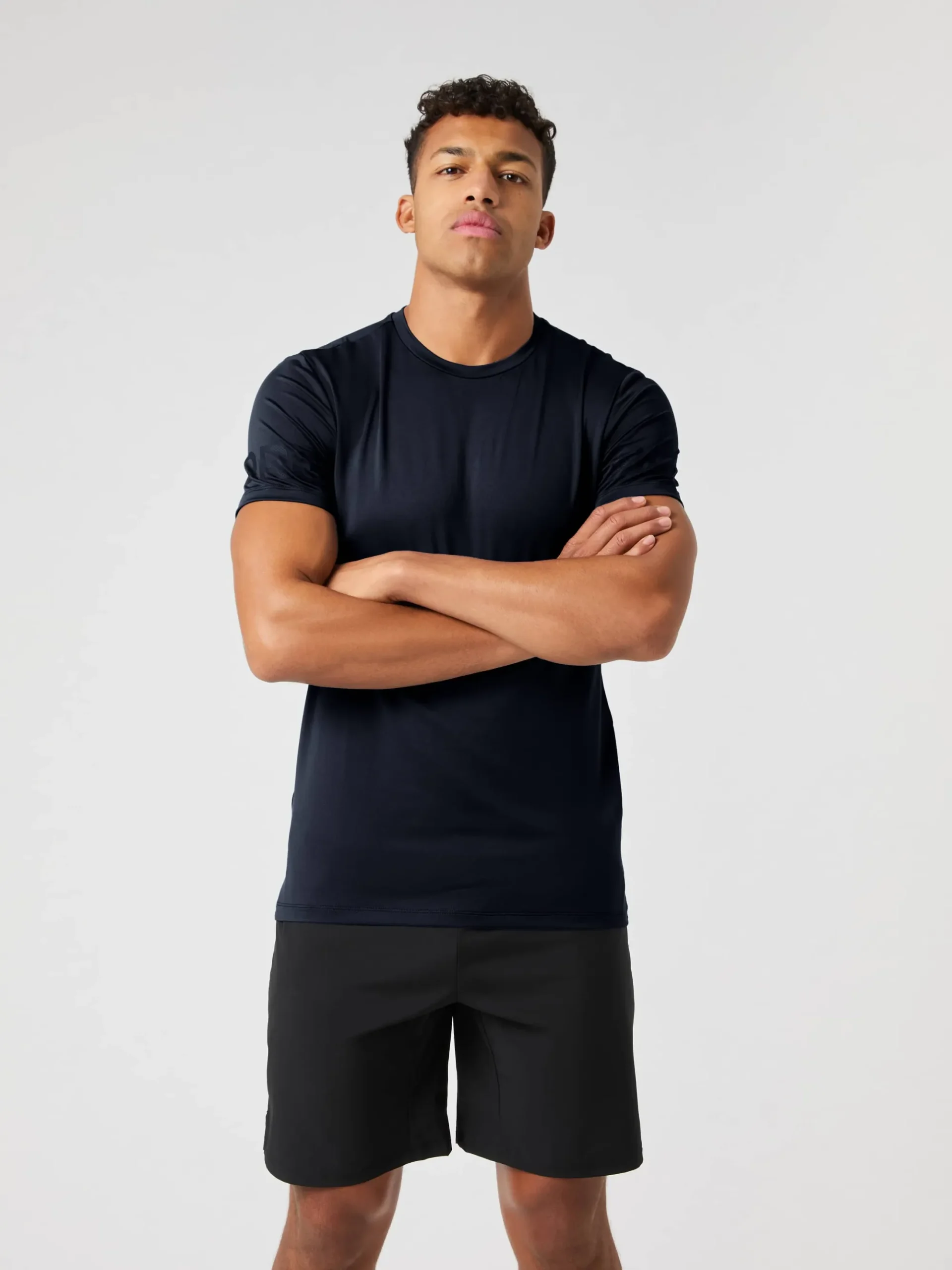 Björn Borg T-Shirts|Gym & Träning * Borg T-hirt Mörkblå Tonal Logga