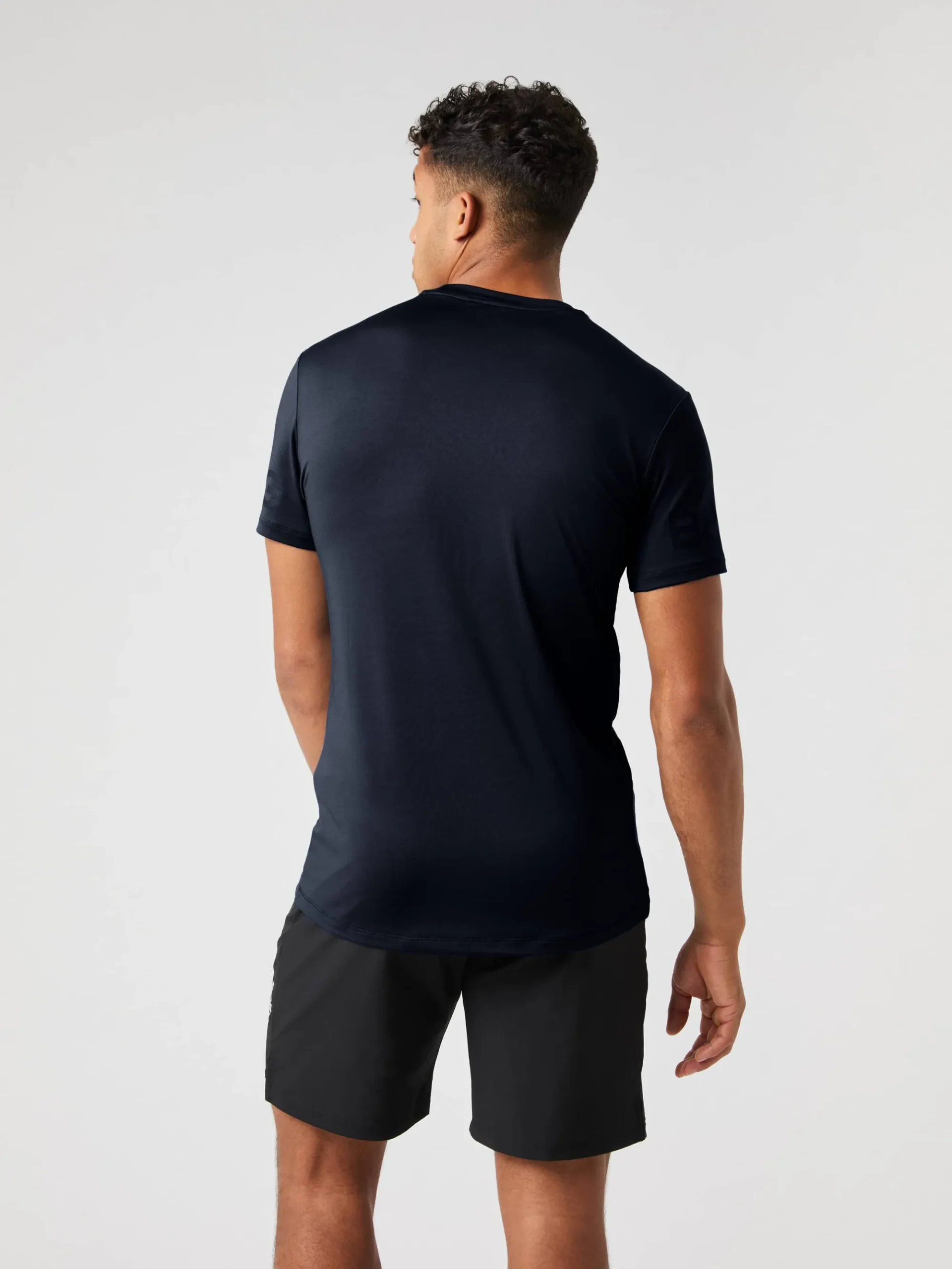 Björn Borg T-Shirts|Gym & Träning * Borg T-hirt Mörkblå Tonal Logga