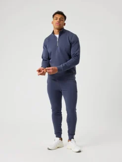 Björn Borg Tröjor * Centre Haf Zip Odyssey Gray