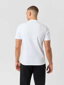 Björn Borg T-Shirts|Vardag & Loungewear * Centre High Neck T-hirt Brilliant White