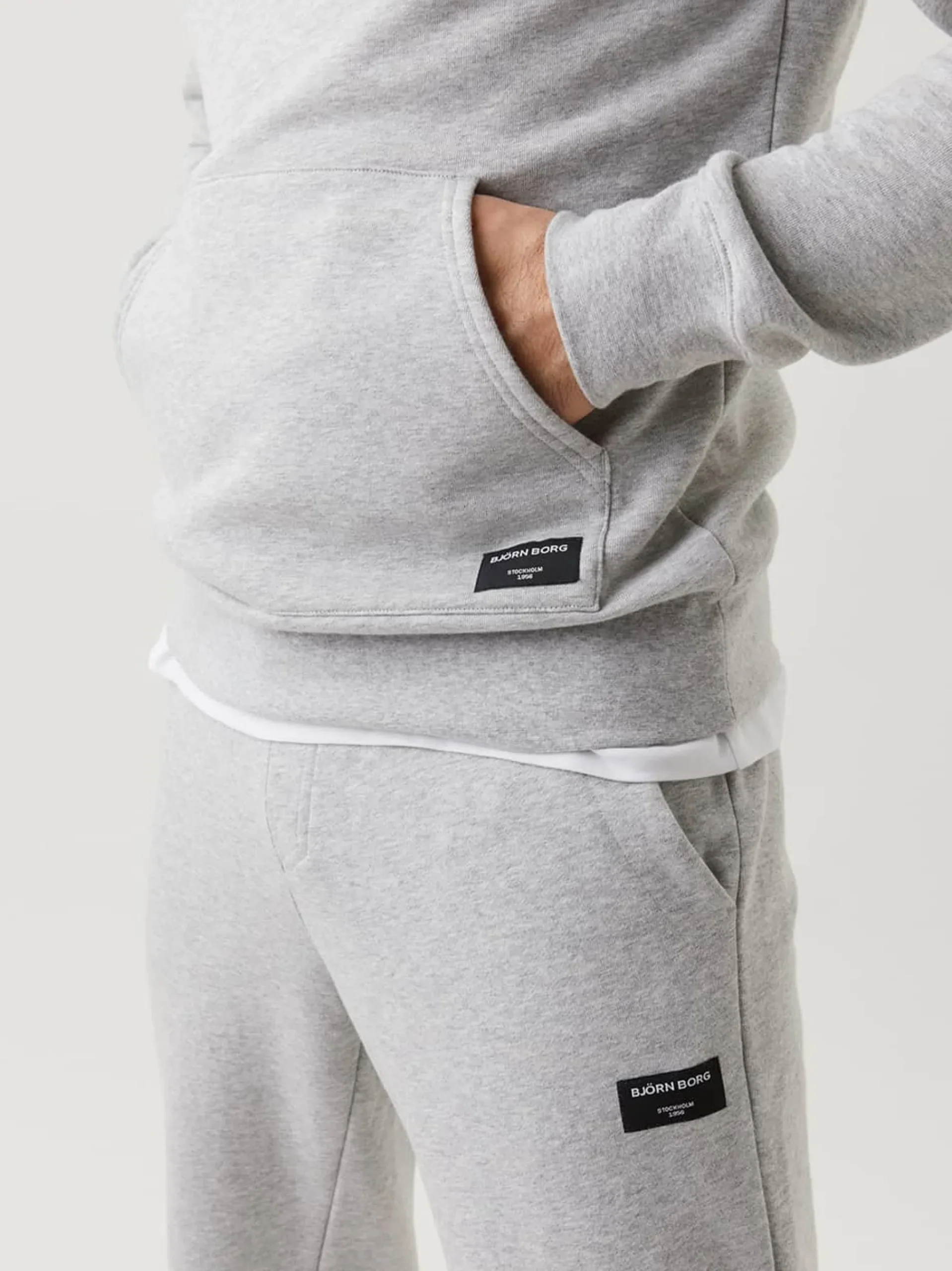 Björn Borg Hoodies * Centre Hoodie Gråmelerad