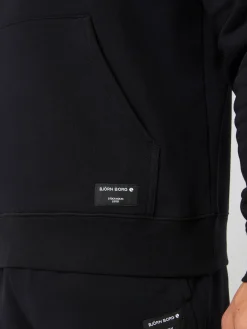 Björn Borg Hoodies|Vardag & Loungewear * Centre Hoodie Black Beauty