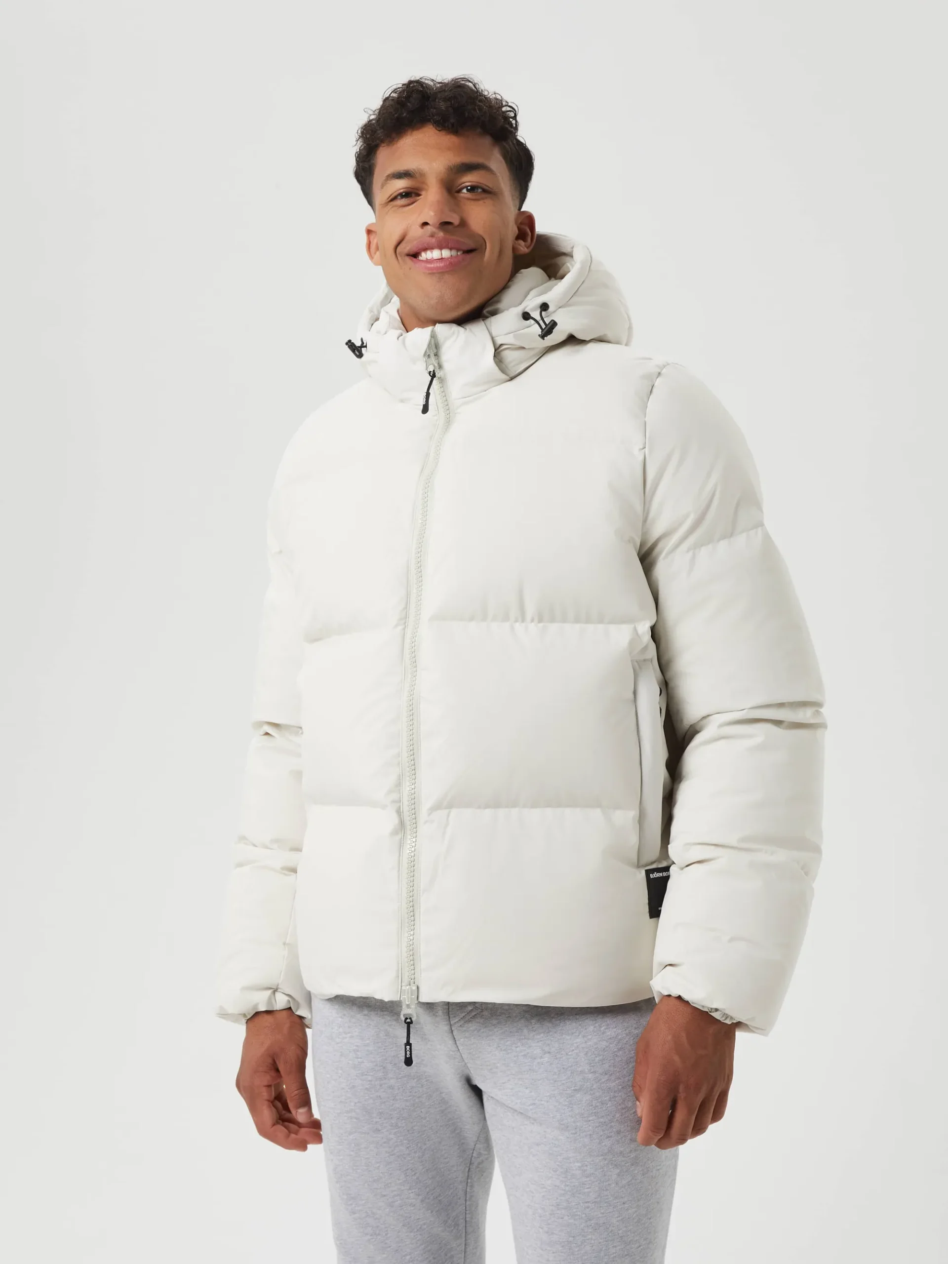 Björn Borg Jackor * Centre Puffer Jacket Silver Birch