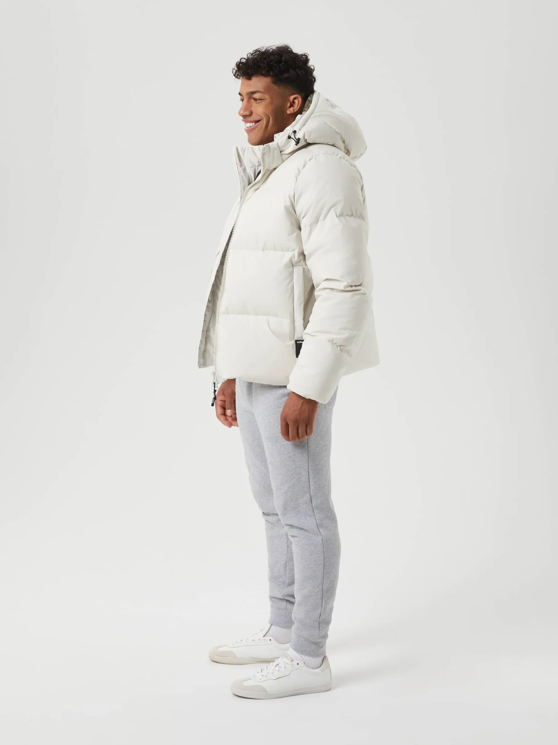 Björn Borg Jackor * Centre Puffer Jacket Silver Birch