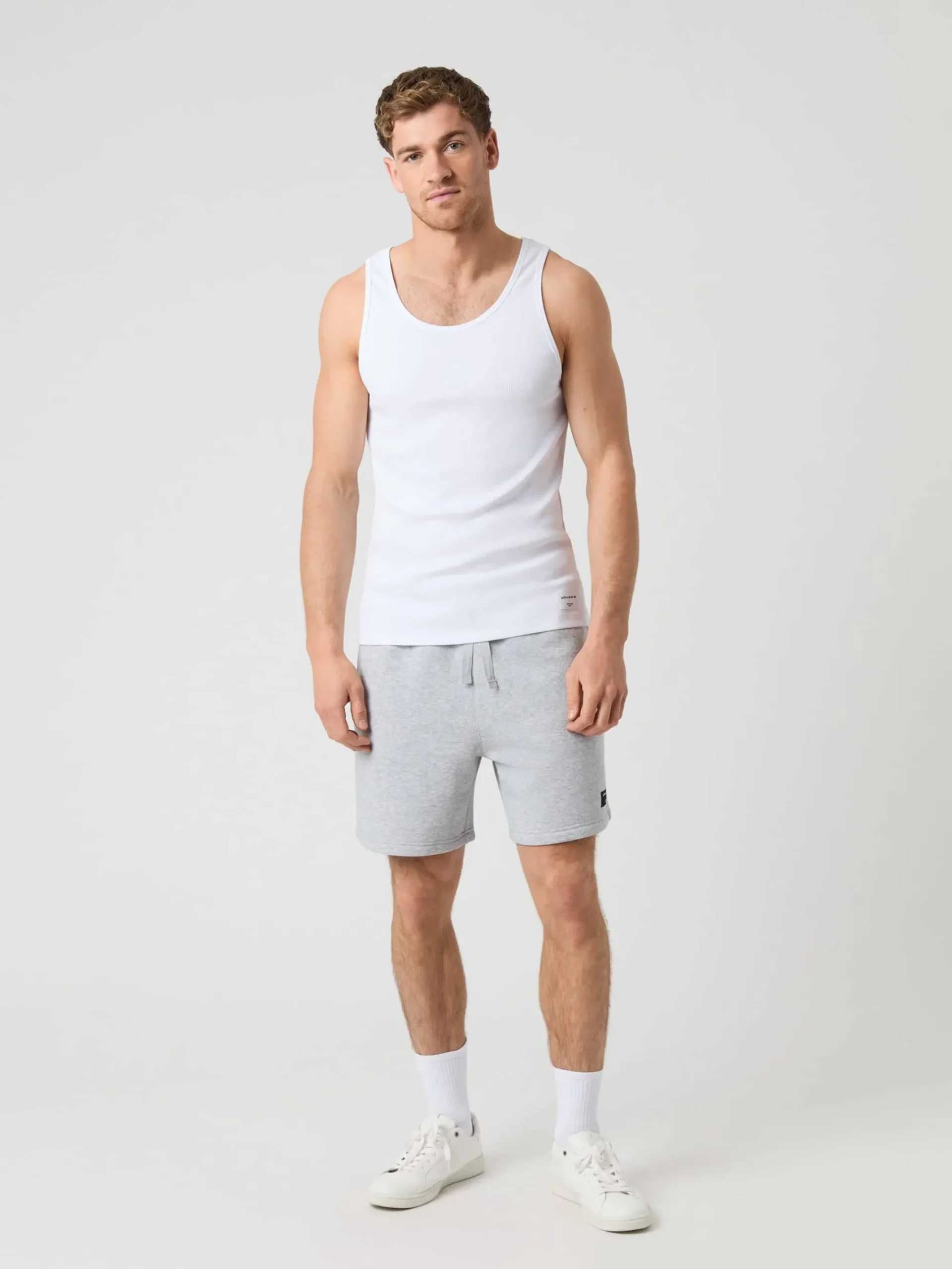 Björn Borg Tank Tops|Vardag & Loungewear * Centre Ribbed Tank Brilliant White
