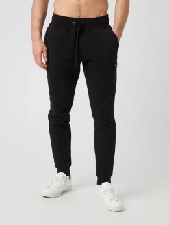 Björn Borg Vardag & Loungewear|Byxor * Centre Tapered weatpant Black Beauty