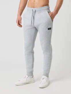 Björn Borg Vardag & Loungewear|Byxor * Centre Tapered weatpant Gråmelerad