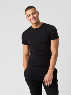 Björn Borg T-Shirts|Vardag & Loungewear * Centre T-hirt Black Beauty